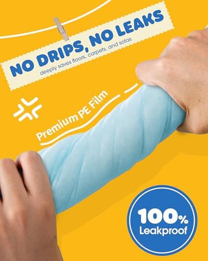 50-Pack Extra Large Pee Pads - 34" X 28" Puppy Pads for Dogs with 6-Layer Leakproof Protection, Disposable and Quick-Dry Dog Pads with High Absorbency for Easy Potty Training